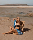 Folding beach chair