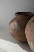 Vintage Pot Round shape Close-up in the sun