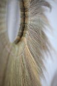 Grass Straw Mirror Close-up on details